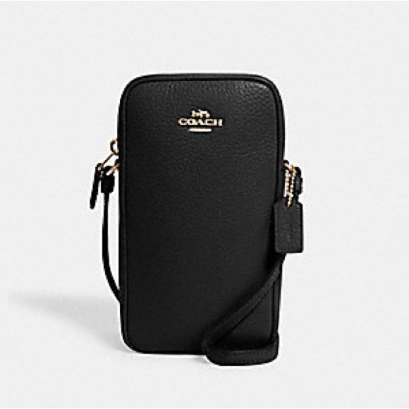 Coach Handbags - COACH NORTH SOUTH ZIP CROSSBODY